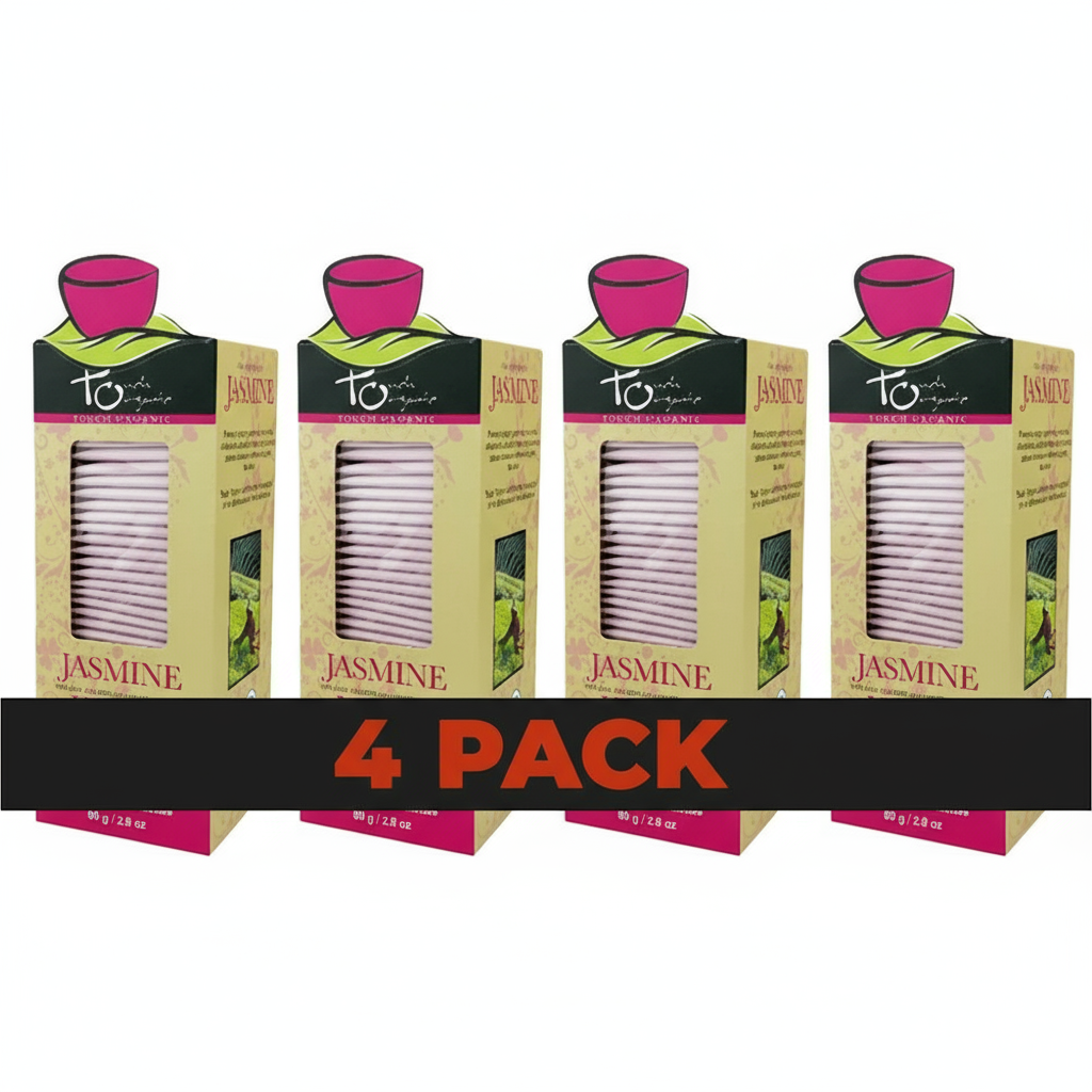 Touch Organic JASMINE GREEN TEA 40 bags - 4 PACK