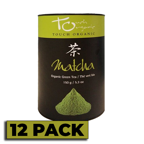 Touch Organic - ORGANIC MATCHA GREEN TEA 150g - 12 PACK