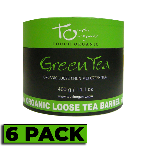 Touch Organic - ORGANIC CHUN MEI GREEN TEA 400g - 6 PACK CASE
