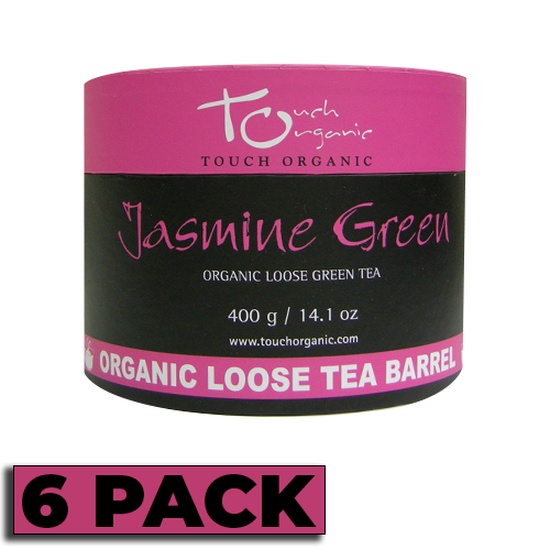 Touch Organic - ORGANIC JASMINE TEA 400g - 6 PACK CASE