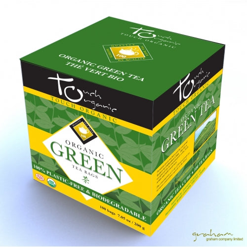 Touch Organic - ORGANIC GREEN TEA 100 bags - Single Pack