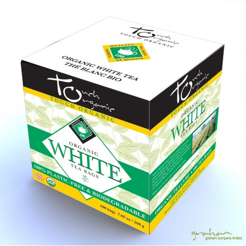 Touch Organic - ORGANIC WHITE TEA 100 bags - Single Pack